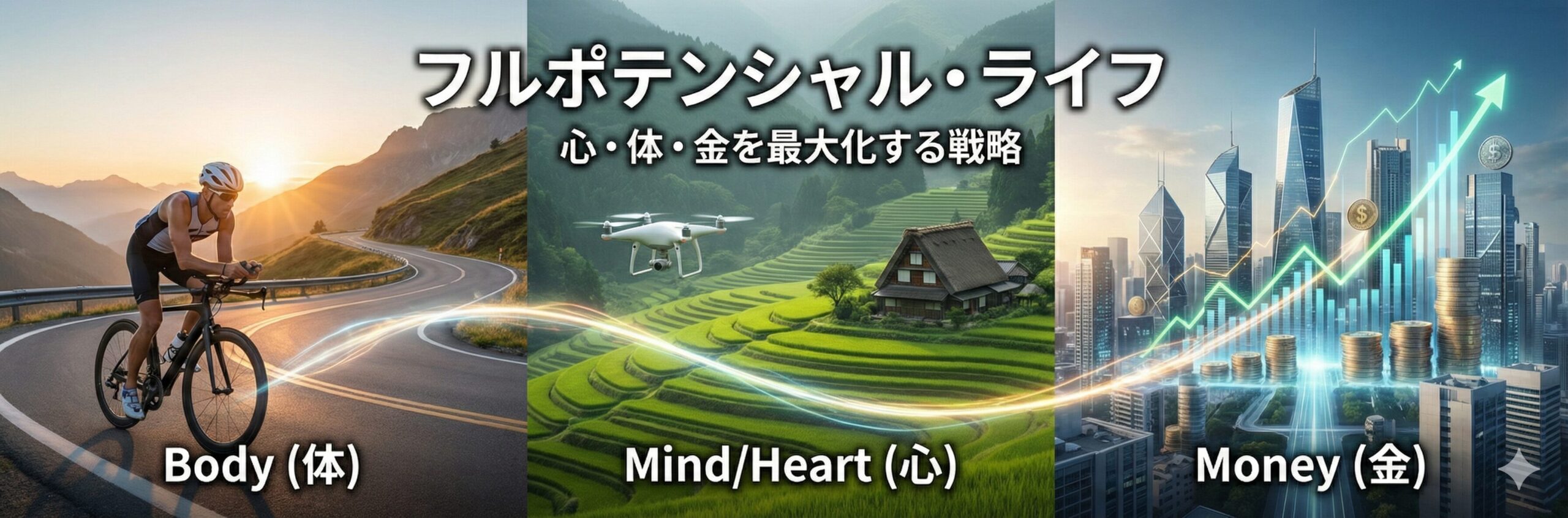 フルポテンシャル・ライフ | 「心・体・金」を最大化する戦略